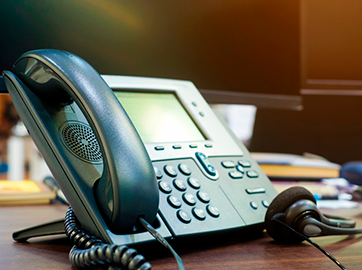 Terminal telefónica IP para clínica