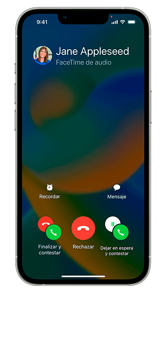 iPhone llamada entrante