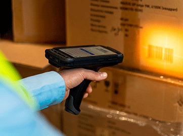 Instalación Wifi en nave para pistolas lectoras de códigos